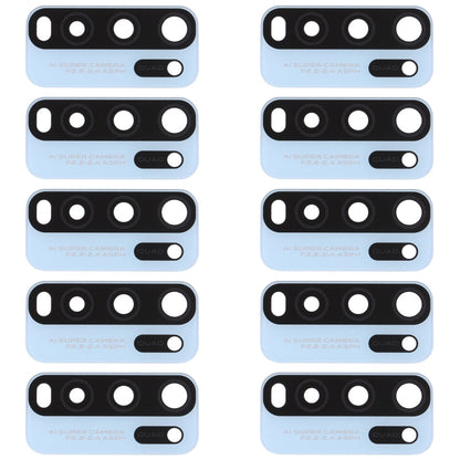 For Vivo Y50 1935, V1965A / Vivo Y30 1938 10pcs Back Camera Lens, For Vivo Y50