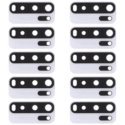 For Vivo Y50 1935, V1965A / Vivo Y30 1938 10pcs Back Camera Lens, For Vivo Y50