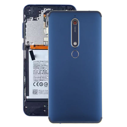 Battery Back Cover with Camera Lens Frame & Side Keys & Fingerprint Sensor for Nokia 6.1 / 6 (2018) / 6 (2nd Gen), For Nokia 6 (2nd Gen)