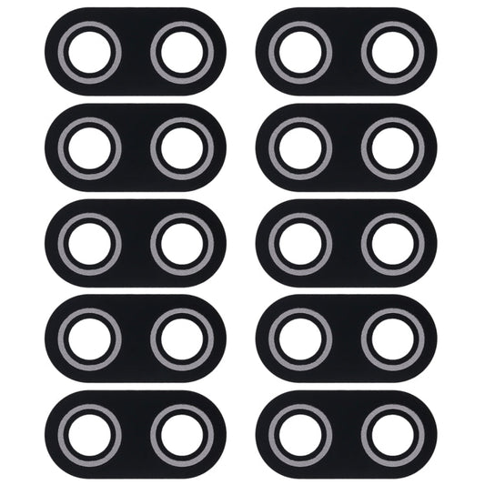 10 PCS Back Camera Lens Cover for Asus ZenFone Max Plus(M1) X018DC Pegasus 4s ZB570TL 5.7 inch (Black), For ZenFone 3 Deluxe ZS570KL