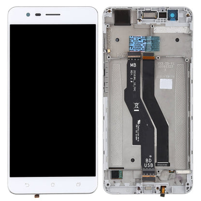 LCD Screen and Digitizer Full Assembly with Frame for Asus Zenfone 3 Zoom ZE553KL, For Asus Zenfone 3 Zoom / ZE553KL, For Asus ZE553KL