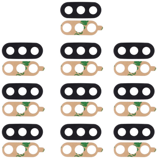 10 PCS Back Camera Lens & Adhesive for Xiaomi Mi 6X / A2, For Xiaomi Mi 6X / A2