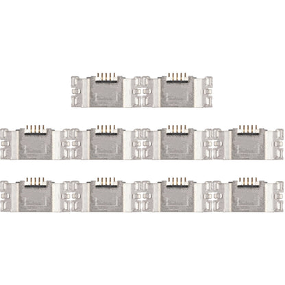 10 PCS Charging Port Connector for Nokia 6, For Nokia 6