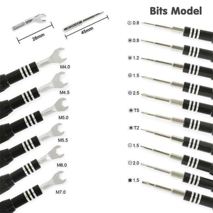 JAKEMY JM-8158 34 in 1 Multipurpose Screwdriver Set Hardware Repair Tool, JM-8158