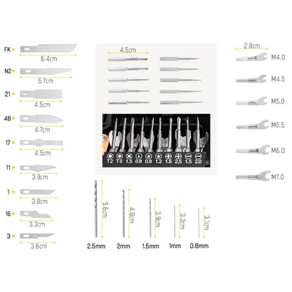 JAKEMY JM-8158 34 in 1 Multipurpose Screwdriver Set Hardware Repair Tool, JM-8158