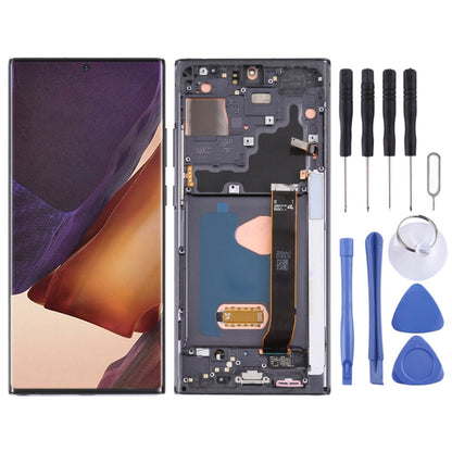 LCD Screen and Digitizer Full Assembly With Frame for Samsung Galaxy Note20 Ultra SM-N986 5G Version , For Samsung Galaxy Note20 Ultra (5G), For Samsung Galaxy Note20 Ultra(5G)