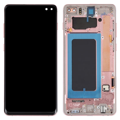 LCD Screen and Digitizer Full Assembly with Frame for Samsung Galaxy S10+, For Samsung Galaxy S10+