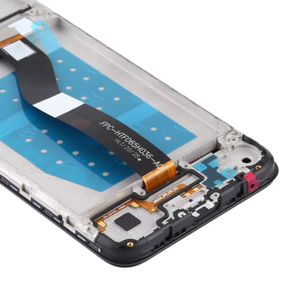 LCD Screen and Digitizer Full Assembly With Frame for Motorola Moto G8 Power Lite, For Moto G8 Power Lite