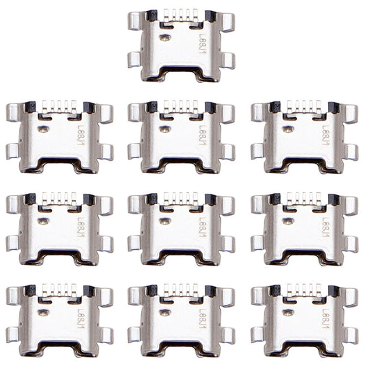 10 PCS Charging Port Connector for Huawei Y5 Prime (2018), For Huawei Y5 Prime (2018)