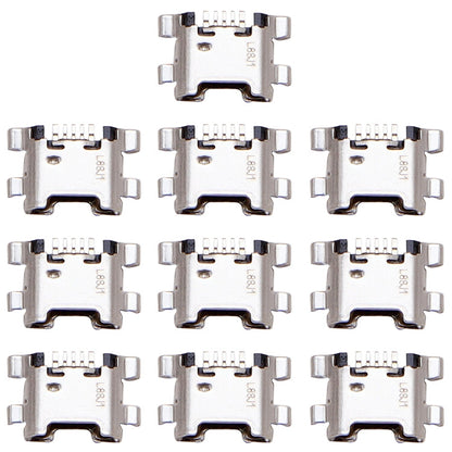 10 PCS Charging Port Connector for Huawei Y9 (2018), For Huawei Y9 (2018)