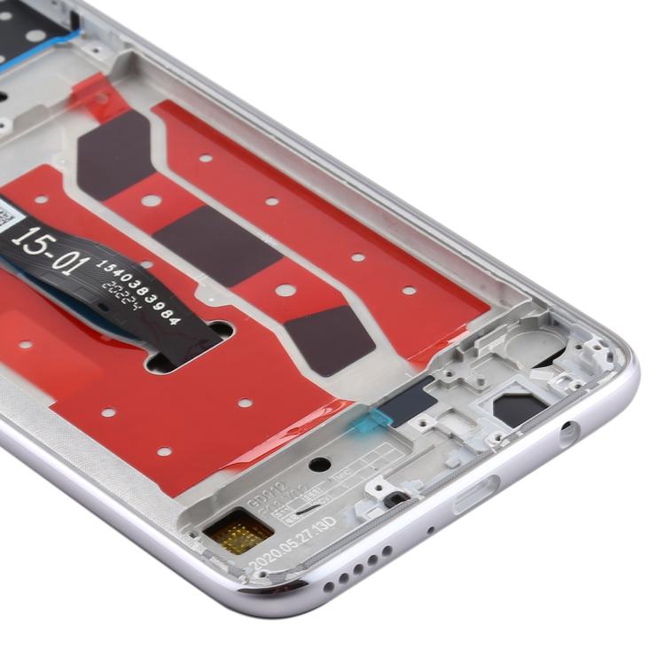 LCD Screen and Digitizer Full Assembly with Frame for Huawei P40 Lite, For Huawei P40 Lite