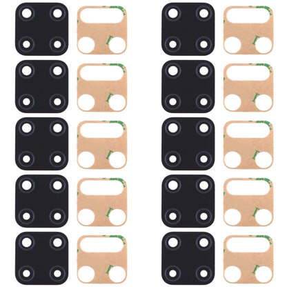 For OPPO Realme C15 10pcs Back Camera Lens, For OPPO Realme C15
