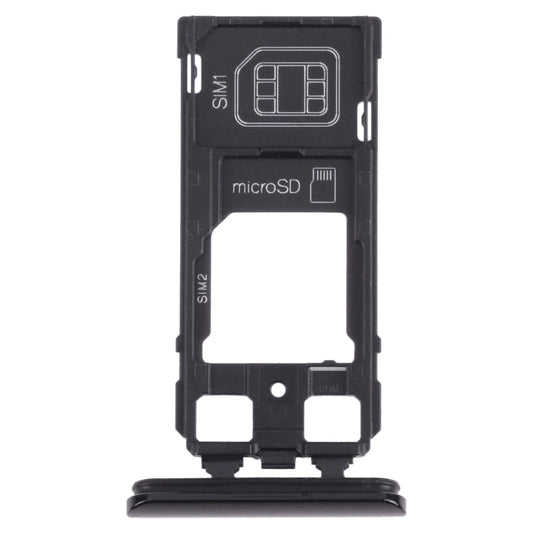 SIM Card Tray + SIM Card Tray / Micro SD Card Tray for Sony Xperia 1 / Xperia XZ4, For Sony Xperia 1 / Xperia XZ4 (Dual Card)