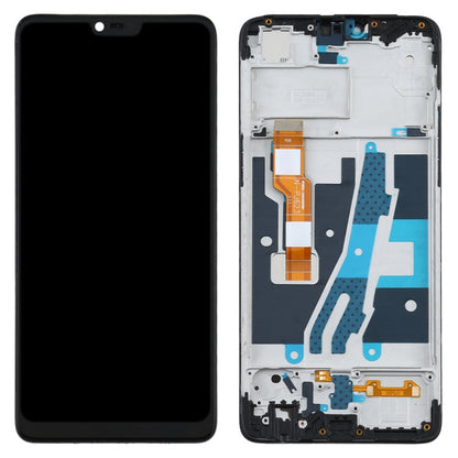 LCD Screen and Digitizer Full Assembly With Frame for OPPO A3 / F7 PADM00 CPH1837 PADT00 CPH1819 CPH1821, For OPPO A3