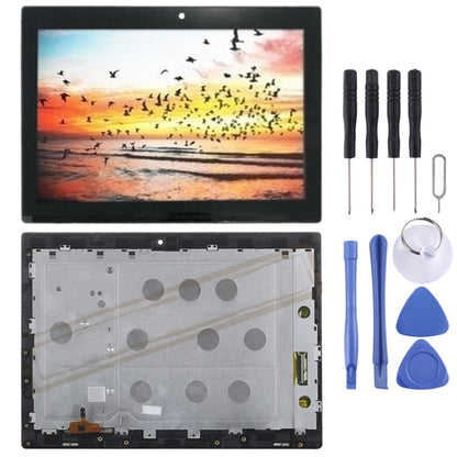 LCD Screen and Digitizer Full Assembly With Frame for Lenovo Miix 320 10ICR, For Lenovo Miix 320 10ICR