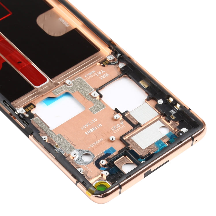 For OPPO Find X2 Pro CPH2025 PDEM30 Original Front Housing LCD Frame Bezel Plate, For OPPO Find X2 Pro