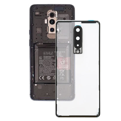 For OnePlus 8 Battery Back Cover with Camera Lens Frame, For OnePlus 8