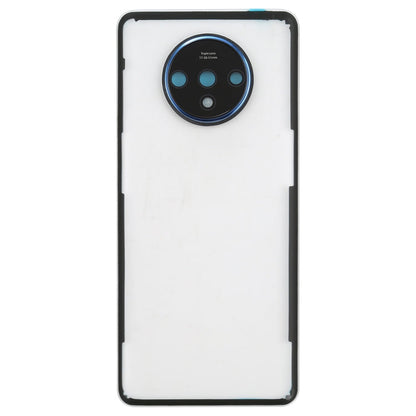 For OnePlus 7T Battery Back Cover with Camera Lens Frame, For OnePlus 7T