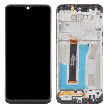 LCD Screen and Digitizer Full Assembly with Frame for LG K50S LMX450HM LM-X540 LM-X540BMW LMX540BMW, For LG K50S