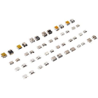 240 PCS/Set Micro USB / Type C Charging Port Connector, 240 PCS/Set