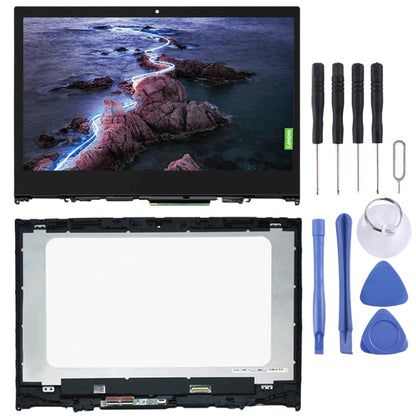 1920 x 1080px LCD Screen and Digitizer Full Assembly With Frame for Lenovo Yoga 520-14IKB, For Lenovo Yoga 520-14IKB 1920 x 1080px
