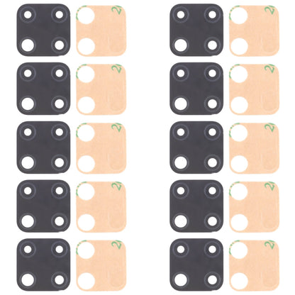 For OPPO Realme C25 RMX3193, RMX3191 10pcs Back Camera Lens, For OPPO Realme C25