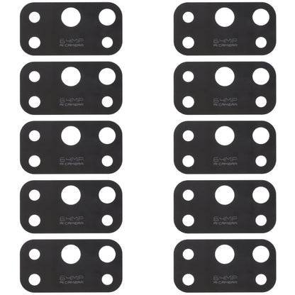 For OPPO Realme 7 Pro RMX2170 10pcs Back Camera Lens, For OPPO Realme 7 Pro