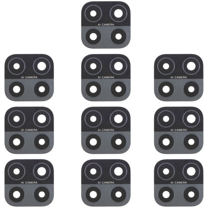 For OPPO A15 / A15s / A35 CPH2185 CPH2179 PEHM00 10pcs Back Camera Lens, For OPPO A15 / A15s