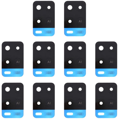 For OPPO A54 4G 10 PCS Back Camera Lens, For OPPO A54 4G(Black), For OPPO A54 4G(Blue)