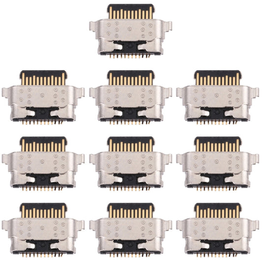 10 PCS Charging Port Connector for Motorola Moto G7 Play XT1952-4, XT1952-5, For Motorola Moto G7 Play