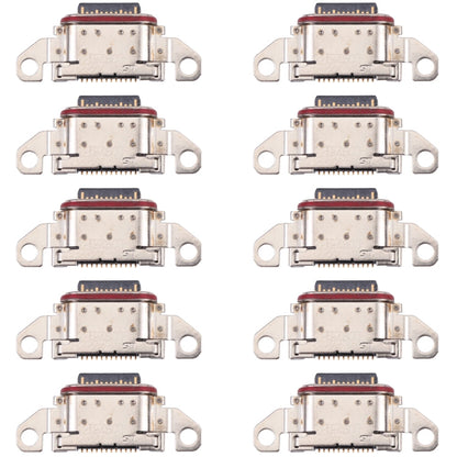 10 PCS Charging Port Connector for LG Velvet 5G / Velvet 4G / Velvet 5G UW LM-G900N, LM-G900EM, LM-G900, LM-G900TM, LMG910EMW, LM-G910EMW, LM-G900V, LM-G900V, For LG Velvet 5G / Velvet 4G / Velvet 5G UW