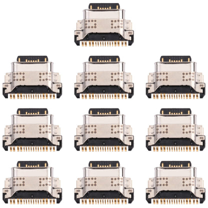 For vivo X60 Pro V2046, V2047A, V2047 10pcs Charging Port Connector, For vivo X60 Pro