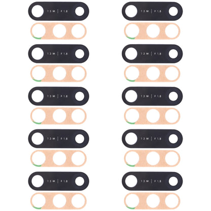 For Infinix Hot 7 X624B, X624, X652A 10pcs Back Camera Lens, For Infinix Hot 7