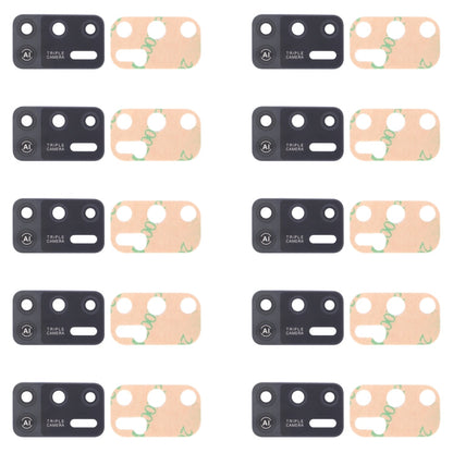 For Tecno Spark 6 Air KE6, KE6j, KF6 10pcs Back Camera Lens, For Tecno Spark 6 Air