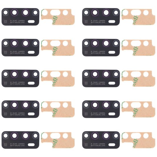 For Infinix Hot 9 X655C, X655, X655D 10pcs Back Camera Lens, For Infinix Hot 9