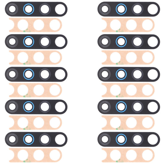 For Tecno Camon 12 CC7s 10pcs Back Camera Lens, For Tecno Camon 12