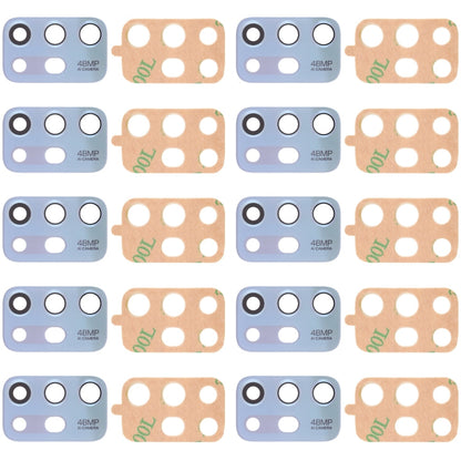 10 PCS Back Camera Lens for Motorola Moto G20 XT2128-1 XT2128-2, For Motorola Moto G20