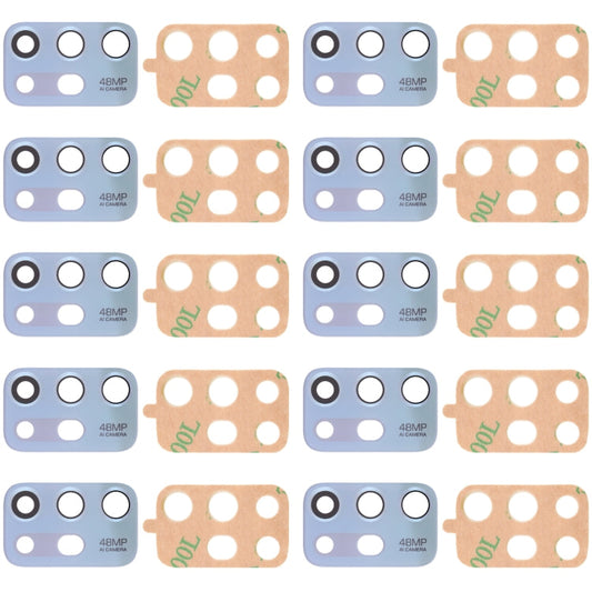 10 PCS Back Camera Lens for Motorola Moto G20 XT2128-1 XT2128-2, For Motorola Moto G20