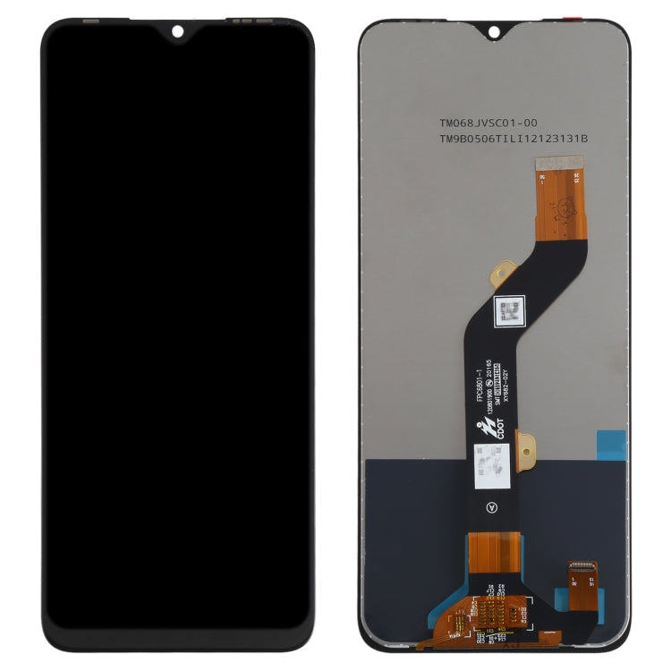 LCD Screen and Digitizer Full Assembly for Infinix Hot 10T X689C, For Infinix Hot 10T