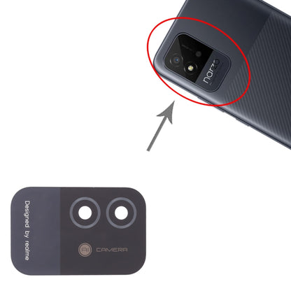 For OPPO Realme Narzo 50i RMX3235 10pcs Back Camera Lens, For OPPO Realme Narzo 50i, For OPPO Realme Narzo 50i(Green)
