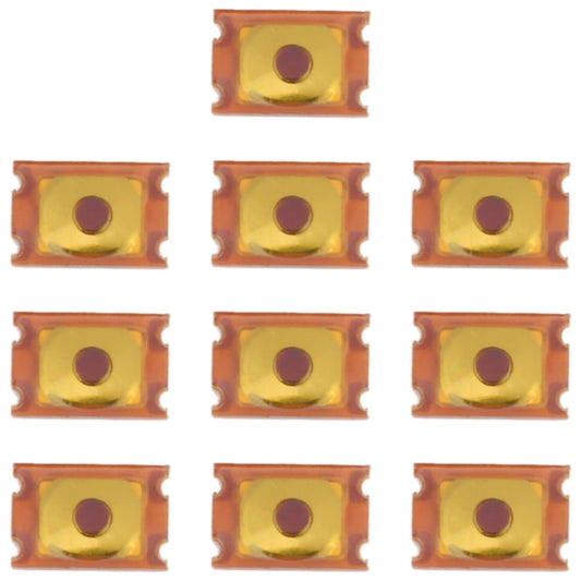 10 PCS 2.8 x 2MM Switch Button Micro SMD For Huawei / vivo / OPPO, 2.8 x 2MM