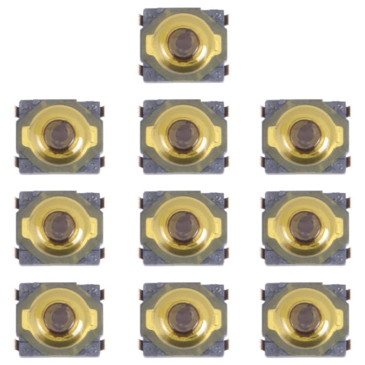 10 PCS 2.8 x 2.4MM Switch Button Micro SMD For Huawei / Coolpad / Honor, 2.8 x 2.4MM