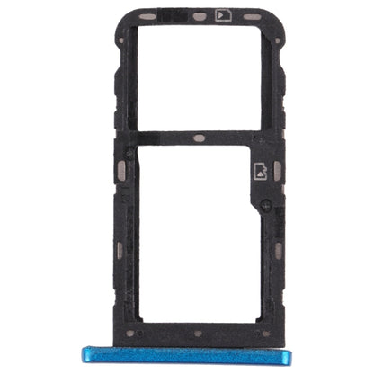 SIM Card Tray + SIM Card Tray / Micro SD Card Tray for ZTE Blade V10 Vita, For ZTE Blade V10 Vita, For ZTE Blade V10 Vita(Dark Green)