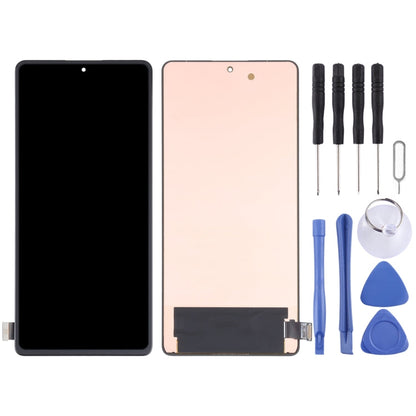 OLED Material Original LCD Screen and Digitizer Full Assembly for Xiaomi Redmi K50 Gaming/Poco F4 GT, For Xiaomi Redmi K50 Gaming/Poco F4 GT(OLED)
