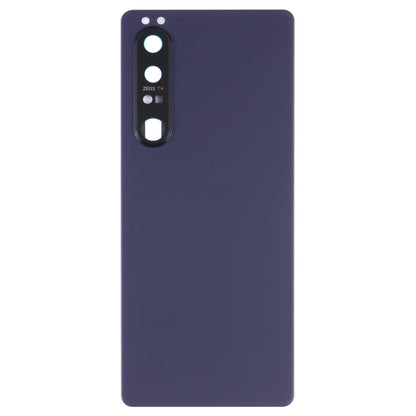 Original Battery Back Cover with Camera Lens Frame for Sony Xperia 1 III, For Sony Xperia 1 III, For Sony Xperia 1 III(Original)