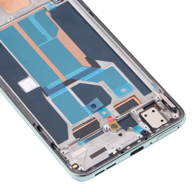 For OnePlus Nord 2 5G DN2101 DN2103 Digitizer Full Assembly with Frame OEM LCD Screen, For OnePlus Nord 2 5G