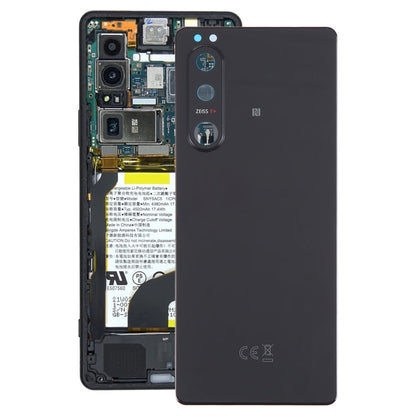 For Sony Xperia 5 III Original Battery Back Cover with Camera Lens Frame, For Sony Xperia 5 III