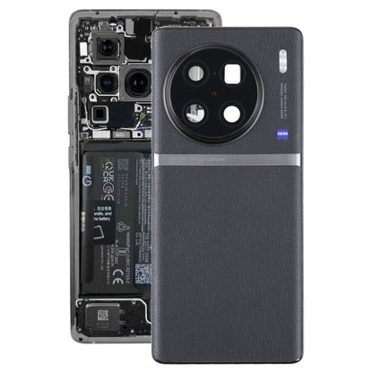 For vivo X90 Pro+ Original Battery Back Cover with Camera Lens Frame, For vivo X90 Pro+(Original with Camera Lens), For vivo X90 Pro+