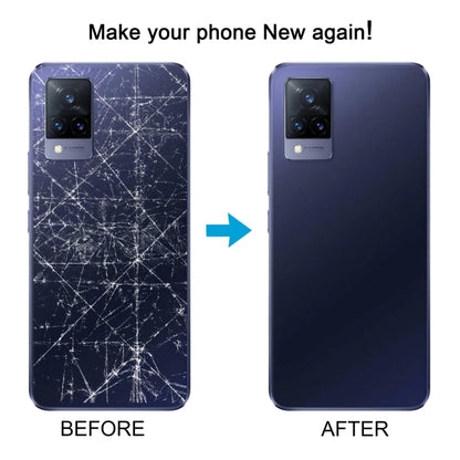 For vivo V21 Original Battery Back Cover with Camera Lens Frame, For vivo V21(Original)