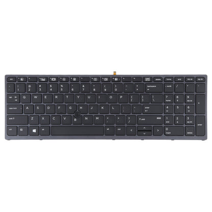For HP ZBOOK 15 G3 17 G3 US Version Keyboard with Backlight and Pointing, For HP ZBOOK 15 G3